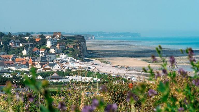 Le Petit Gite De La Roseraie Quiberville Dış mekan fotoğraf